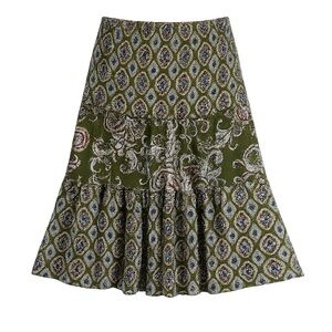 Anthropologie Fig & Flowers Floral Skirt MP Fairy Grunge Whimsigoth Artsy Boho